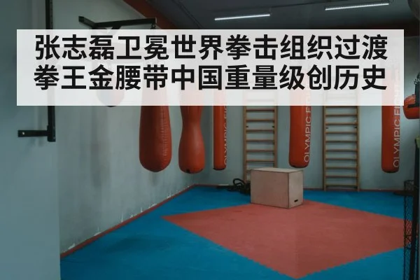 张志磊卫冕世界拳击组织过渡拳王金腰带中国重量级创历史